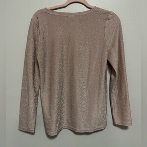 Ivy Jane Blush Pink Sparkly Knit Top